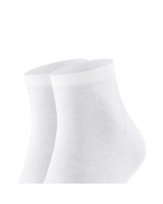 Falke Socken, 4er-pack happy, sneakersocken, baumwolle in White für Herren