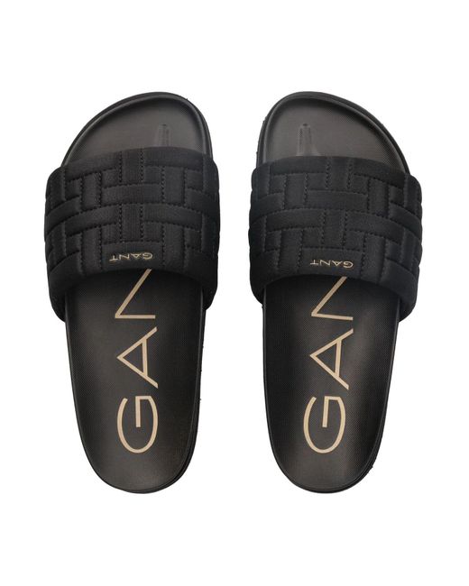 Gant Black Pantoletten Für Damen