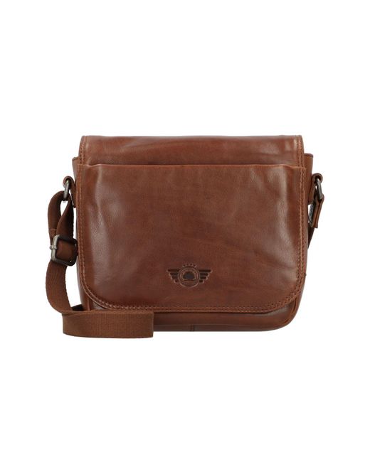 Greenburry Brown Vintage Umhängetasche Leder 26 Cm Für Damen