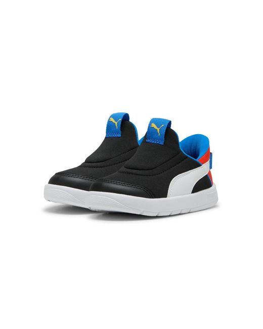 PUMA Blue Courtflex V3 Sliptech Inf Baby Freizeittrainer