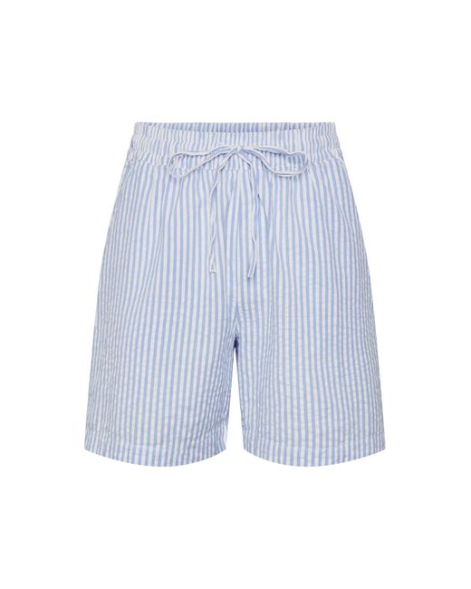 Pieces Blue Pcsally hw loose string shorts noos