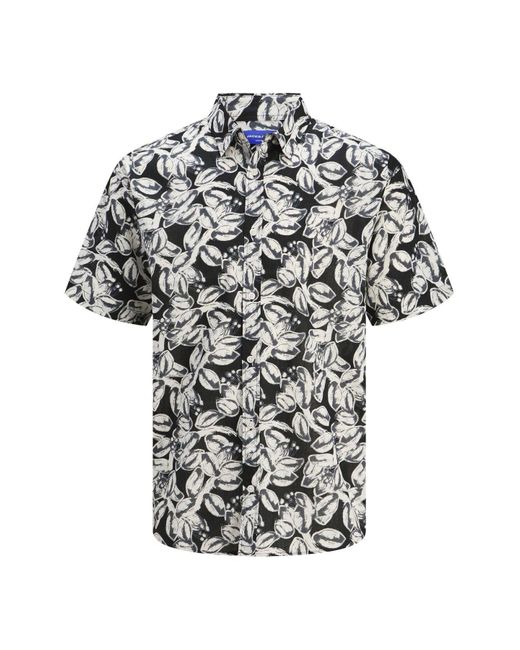 Jack & Jones Hemd Plus Size Wide Fit Hemd Für Herren in Black für Herren