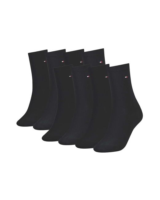 Tommy Hilfiger Black Socken, 8er pack sock casual, ecom, kurzsocken, uni