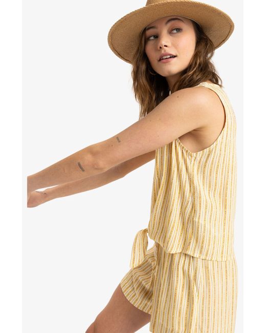 Roxy Natural Easy Top – Leichtes Viskose, Langlebiges, Mit Kristallen Bedrucktes Design Für Damen