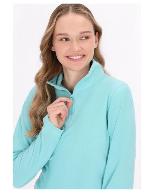 MyMo ATHLSR Blue Fleecepullover Für Damen