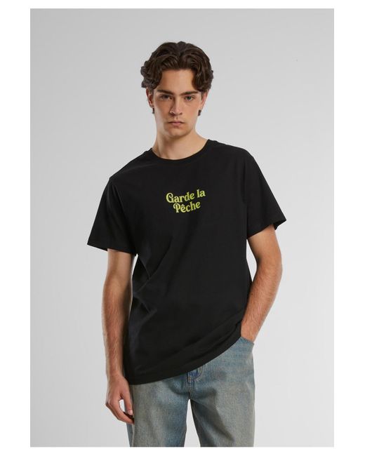 Mister Tee Garde La Peche Tee Für Herren in Black für Herren