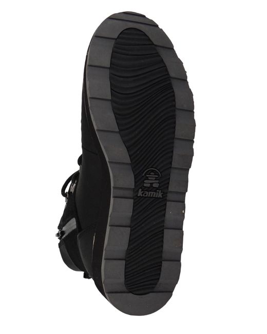 Kamik Ariel low waterproof wk2035 stiefel winterstiefel winterschuhe leder black