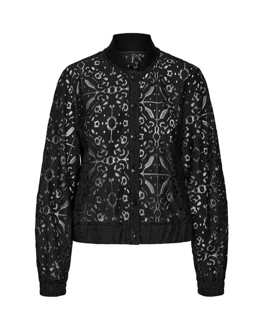 Vero Moda Black Blousonjacke Vmluni Jacke Für Damen