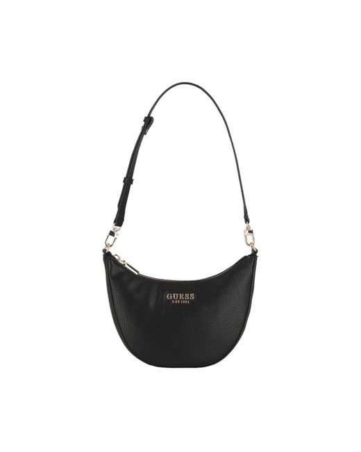 Guess Black Fedana Schultertasche 24 Cm Für Damen