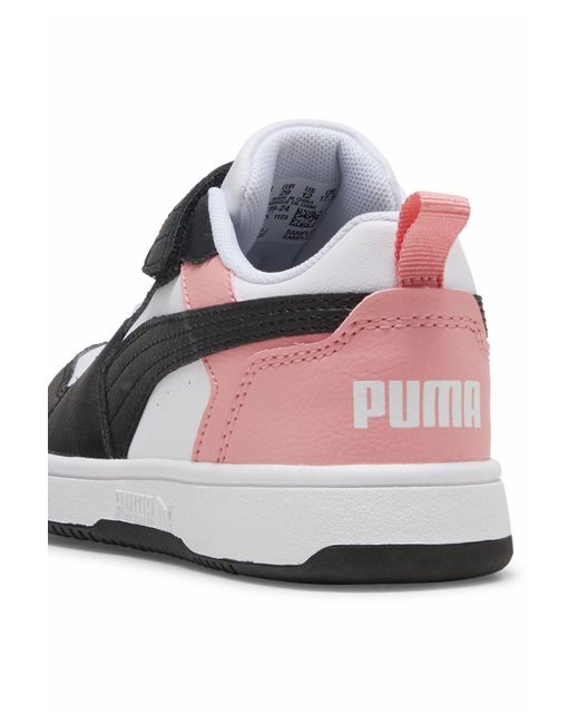PUMA Gray Rebound V6 Lo Sneakers