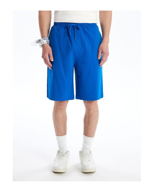 LC Waikiki Standardform Bermudashorts Für Herren in Blue für Herren