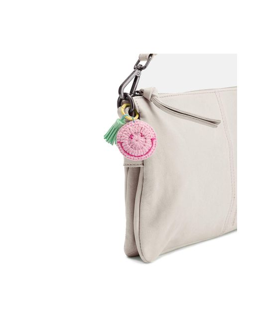 Fredsbruder Black Take A Smile Umhängetasche Leder 30 Cm Für Damen