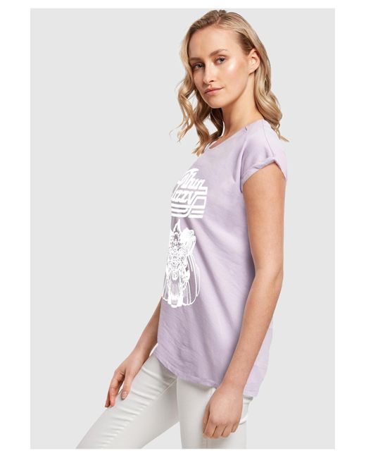 Merchcode Pink Ladies thin lizzy rocker solid t-shirt