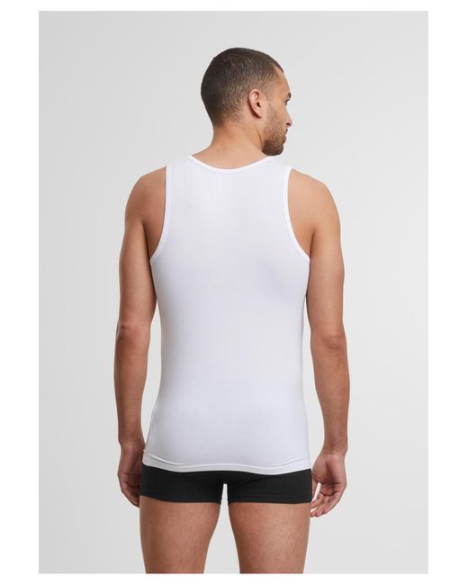 Urban Classics Bamboo Basic Tank Top 2-Pack Für Herren in Blue für Herren