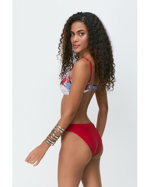 C&City Red Trägerloses bikini-set 3240