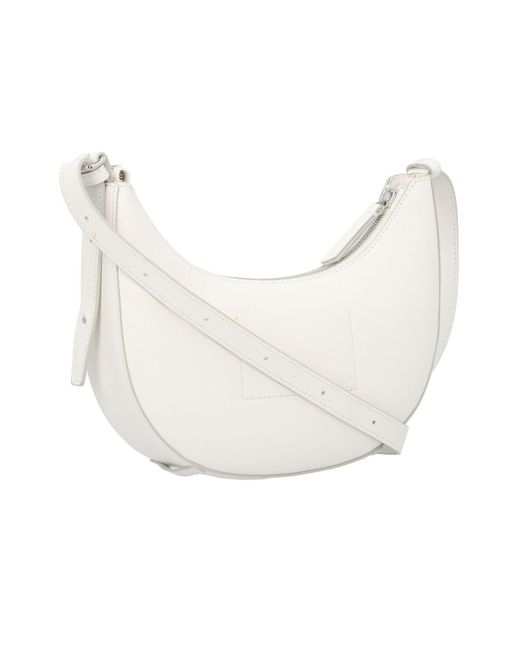 Marc O' Polo White Schultertasche Xs Leder 31 Cm Für Damen
