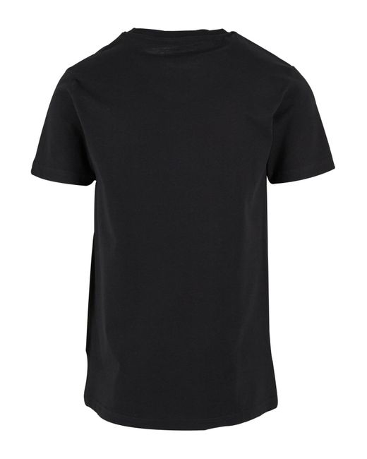 Mister Tee T-shirt mit rundhalsausschnitt in Black für Herren