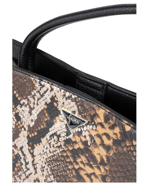 faina Brown Handtasche Tylin Für Damen