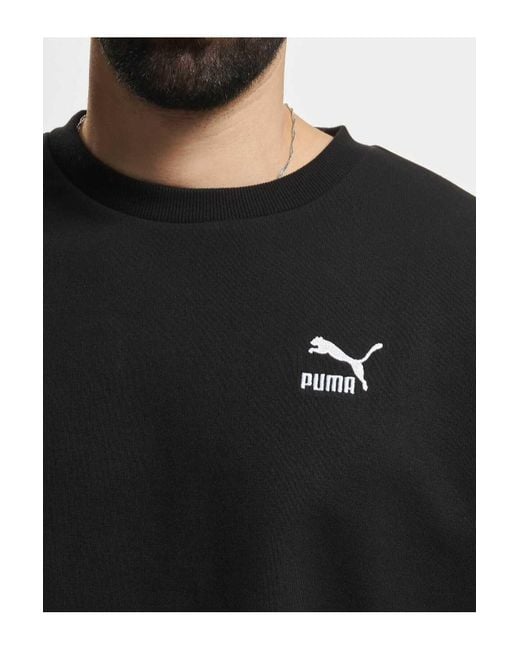 PUMA Classics entspannter pullover in Black für Herren