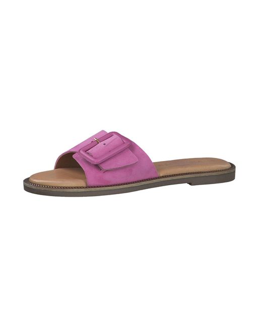 Tamaris Purple Sandalen 1-27105-42 510 pink leder mit touch-it