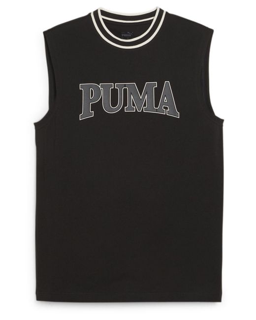 PUMA Squad ärmelloses t-shirt in Black für Herren