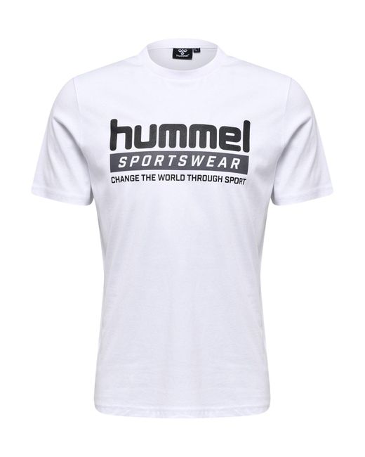 Hummel White Hmllgc carson t-shirt - xs