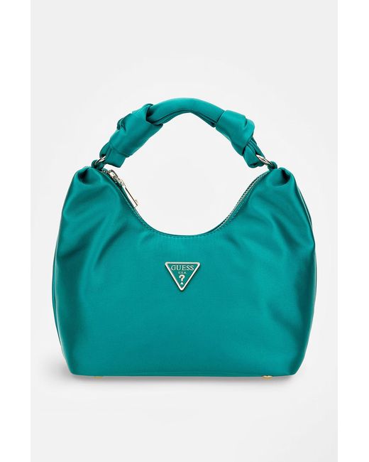 Guess Blue Velina Hobo – Stilvolle Hobo-Tasche Für Damen
