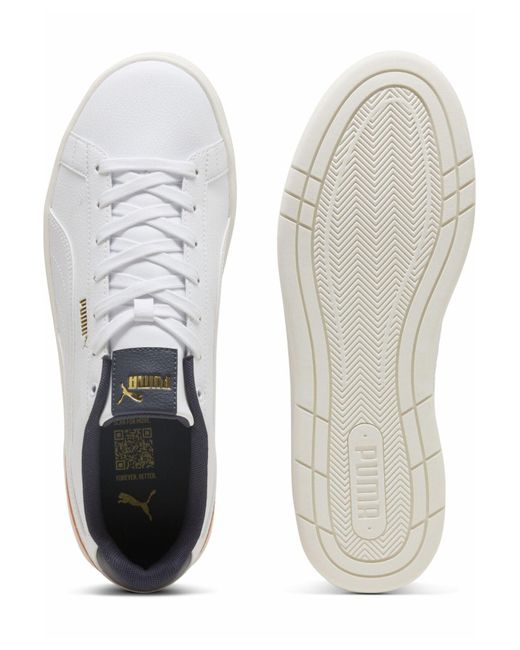 PUMA White Court Classico Sneakers