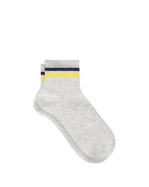 Mavi Socken unifarben in White für Herren