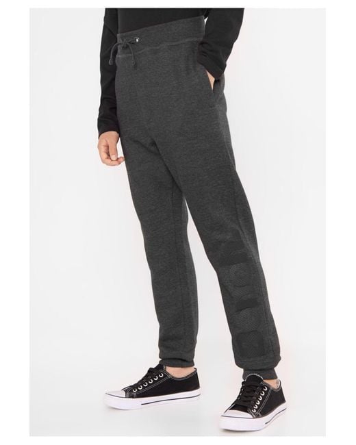 Bench Hose Sweathose Stanley B Mit Seitlichen Eingrifftaschen Und Markenprint Für Herren in Gray für Herren