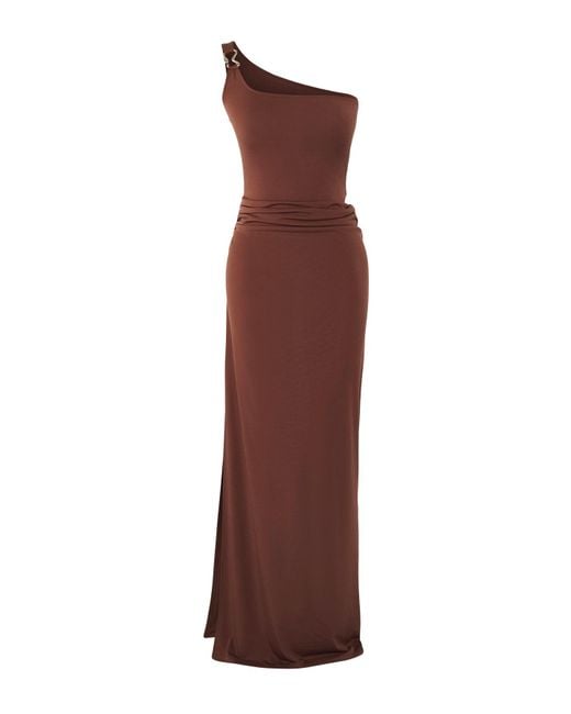 Trendyol Blue Khaki, Figurbetontes Accessoire, Leitfähiger Strahl, Stilvolles Abendkleid, Nachtmezeu Für Damen