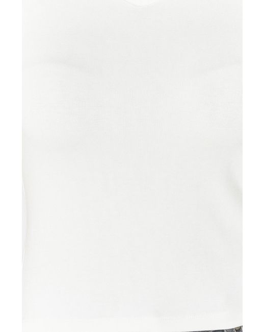 Trendyol White E, taillierte/taillierte stretch-strickbluse aus hochwertigem viskose-/weichstoff