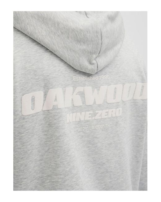 Jack & Jones Kapuzenpullover Rückenprint Kapuzenpullover Für Herren in Gray für Herren