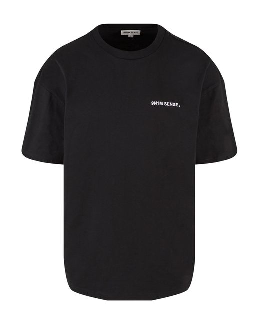 9N1M SENSE Essential t-shirt in Black für Herren
