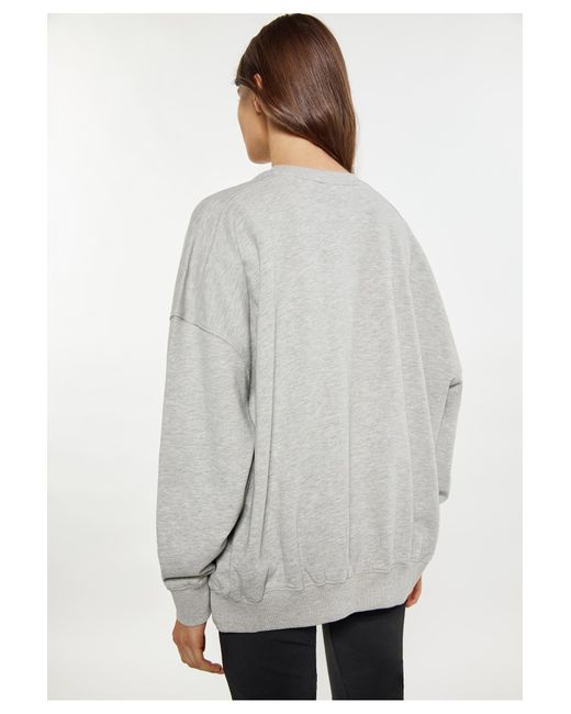 myMo Gray Sweatshirt regular fit