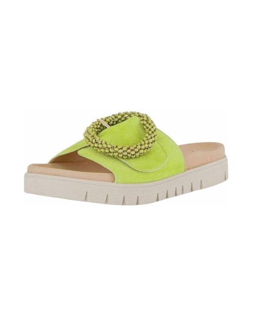 Gabor Green Pantolette