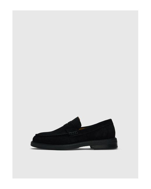 SELECTED Halbschuhe Wildleder Für Herren in White für Herren