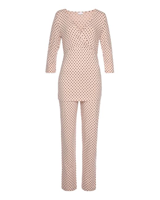 Lascana Pyjama set pünktchen in Pink | Lyst DE | Pyjama-Sets