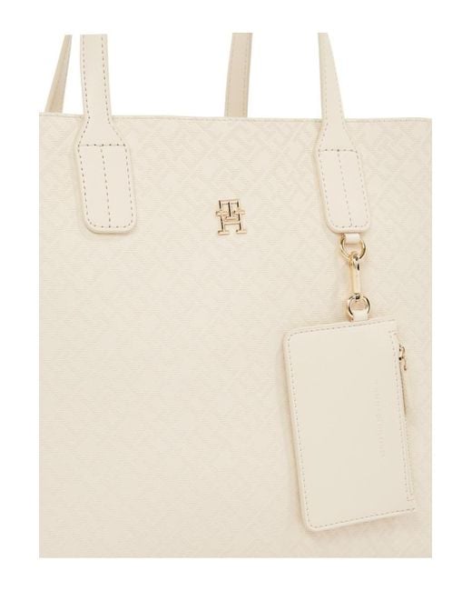 Tommy Hilfiger Natural Th Distinct Satcek Mono Sakel Für Damen