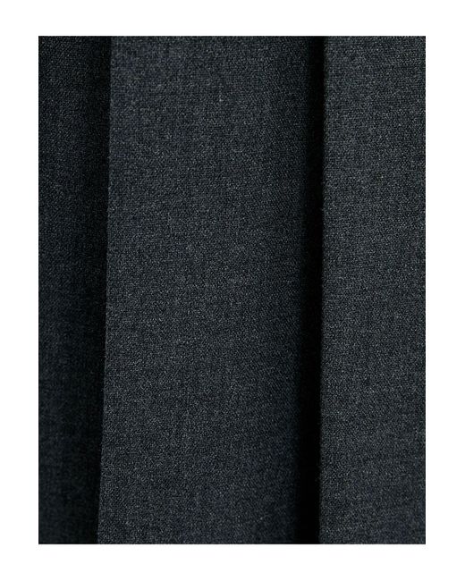 Koton Black Dicker, plissierter minirock mit taschendetail