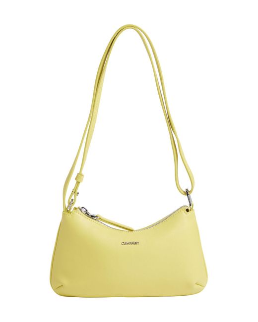 Calvin Klein Yellow Ck must weiche umhängetasche