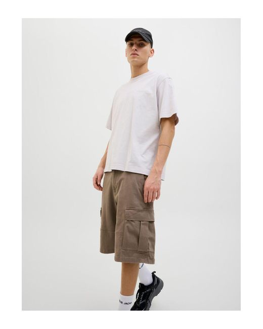 Jack & Jones Shorts Mit Entspannter Passform Cargo-Passform Shorts Mit Entspannter Passform Für Herren in Natural für Herren