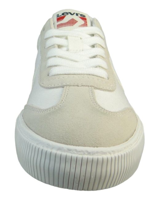 Levi's Levi's low sneaker sneak low top 235665-781 59 brilliant white leder und textil