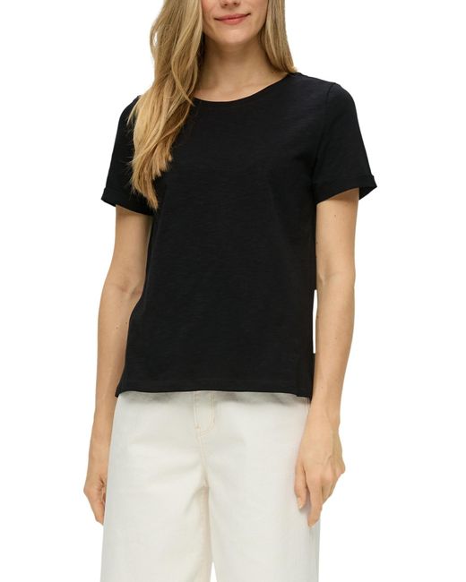 S.oliver Black T-shirt mit seitennähten