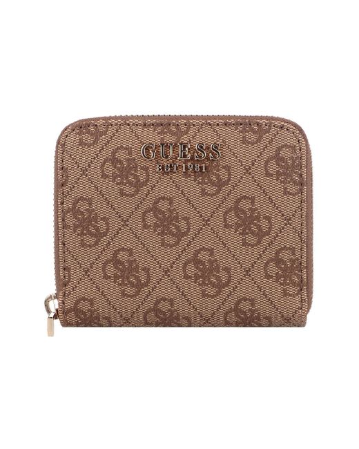 Guess Brown Laurel Ii Geldbörse 11 Cm Für Damen