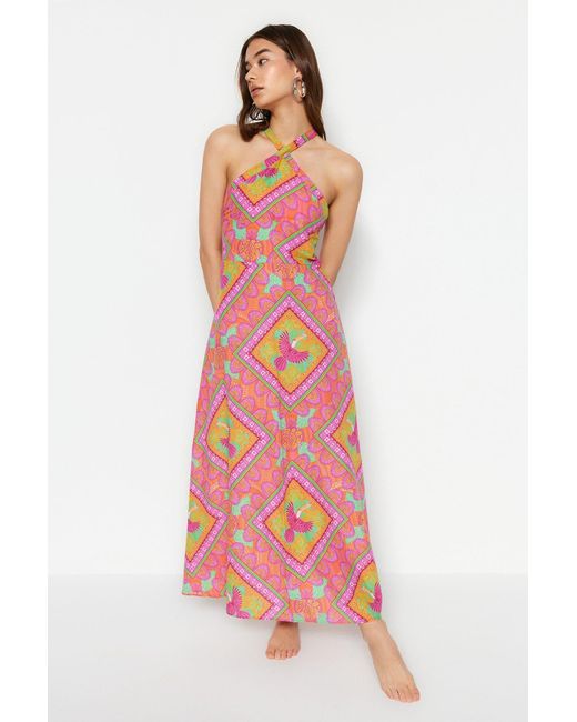 Trendyol Red Kleid shift