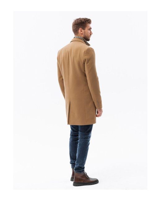 Ombre Mantel C536 Für Herren in Brown für Herren