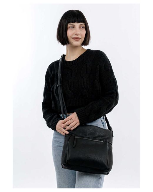EMILY & NOAH Black Umhängetasche E&N Bourges Rue 09 Für Damen