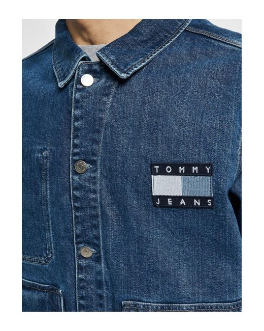 Tommy Hilfiger Tommy jeans denim boxy worker in Blue für Herren