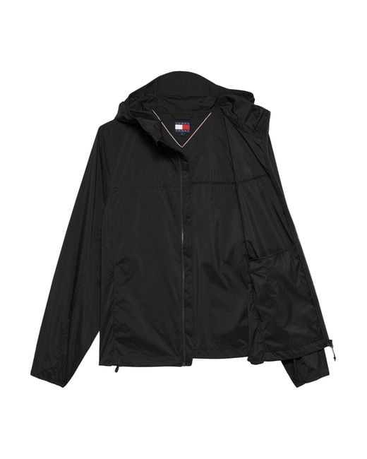 Tommy Hilfiger Black Tjw Outdoor-Shell-Jacke Für Damen